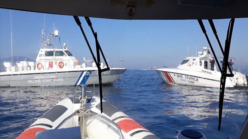 Yunan Sahil Güvenliği, göçmenleri Ege’ye bıraktı