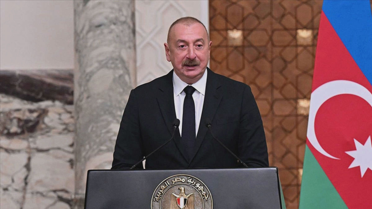 Aliyev, konuşmasını paylaşan Trump'a teşekkür etti