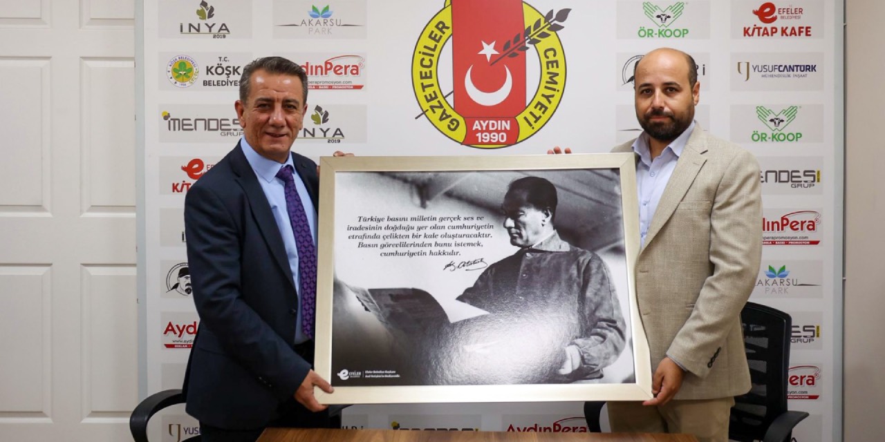Başkan Yetişkin, 24 Temmuz Basın Özgürlüğü İçin Mücadele Günü’nde gazetecilerle bir araya geldi