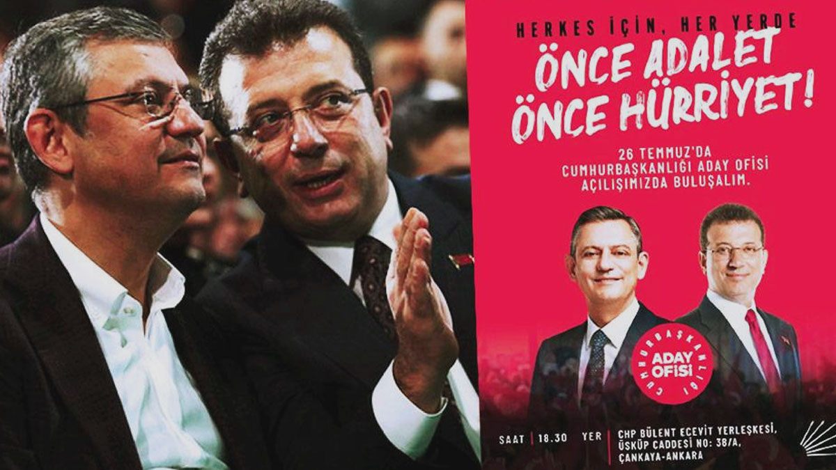 CHP’nin Aday Ofisi Ankara’da açılıyor, slogan netleşti