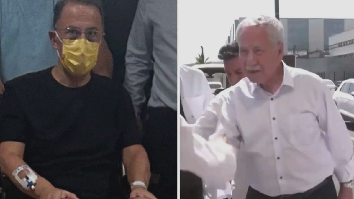 Bülent Arınç'tan Murat Çalık'a ziyaret: "Herkesi merhamete, vicdana davet ediyorum"