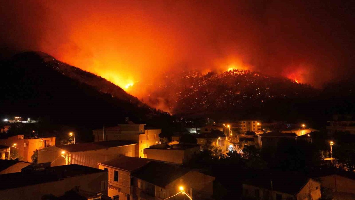 Bursa'da yangının boyutu gün ağarınca ortaya çıktı: 100 hektardan fazla alan küle döndü