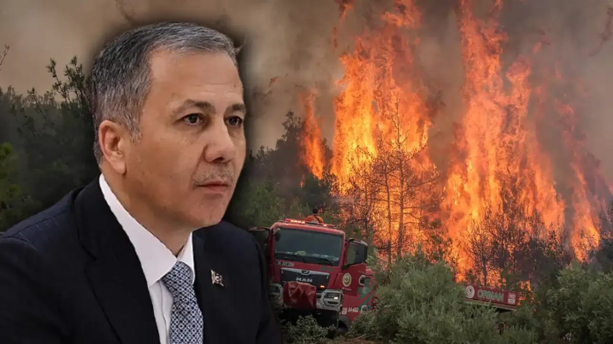 Yerlikaya duyurdu: Yangın provokasyonlarına inceleme