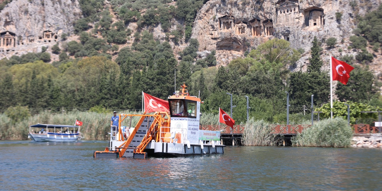 Caretta carettaların yaşam alanlarında yüzey temizliği başladı