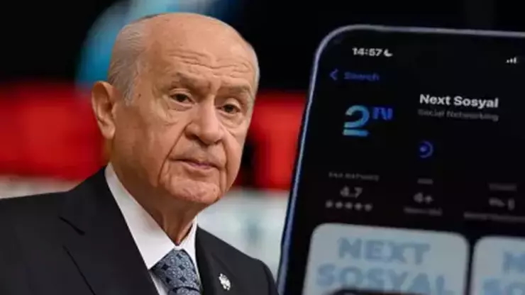 Bahçeli yerli sosyal medya platformu Next Sosyal’e katıldı