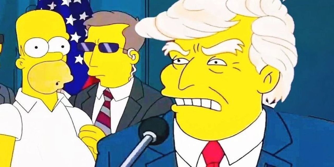 The Simpsons’tan şaşırtan final kehaneti! Trump ölecek, sokaklar kutlamalarla dolacak