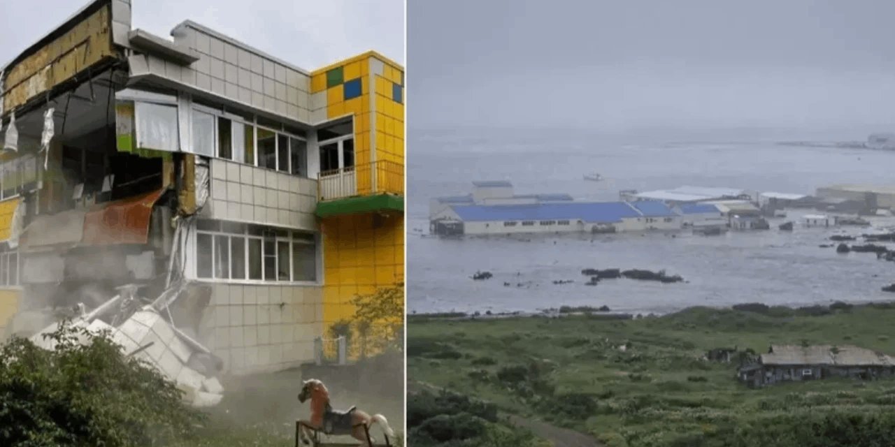 Rusya Acil Durumlar Bakanlığı: 8.8'lik depremde can kaybı yok, yıkılan bina yok!