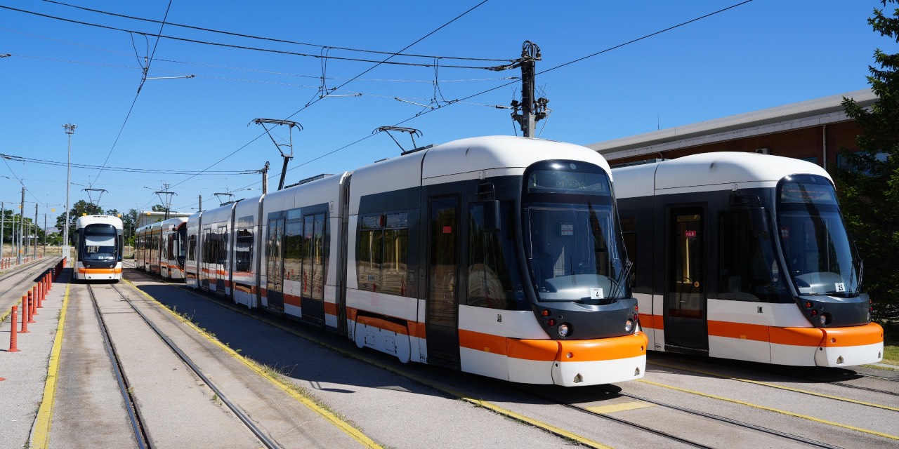 Eskişehir'de tramvay seferlerinde iki gecelik bakım çalışması