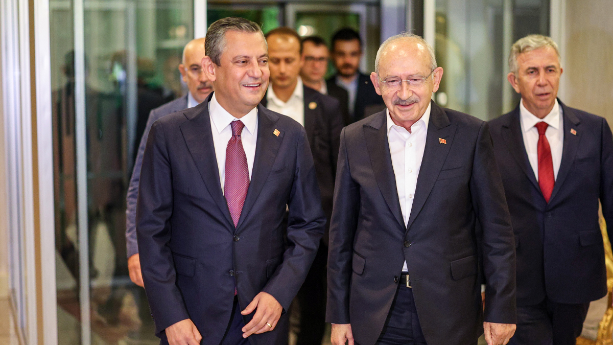 Özgür Özel ve Kemal Kılıçdaroğlu bir araya geldi