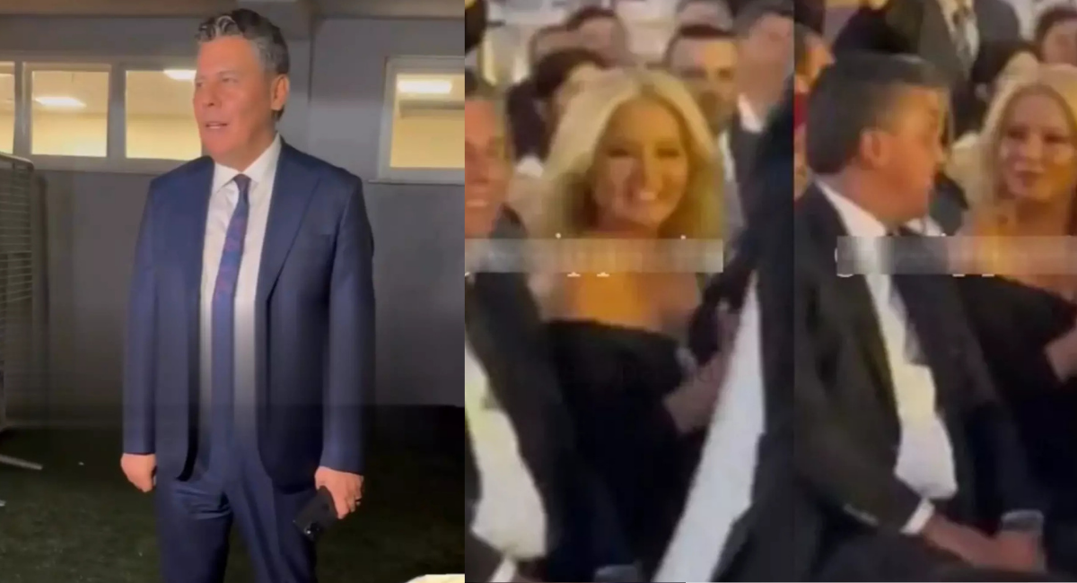 Müge Anlı'nın eşi Şinasi Yüzbaşıoğlu Justin Timberlake konserinde ortaya çıktı