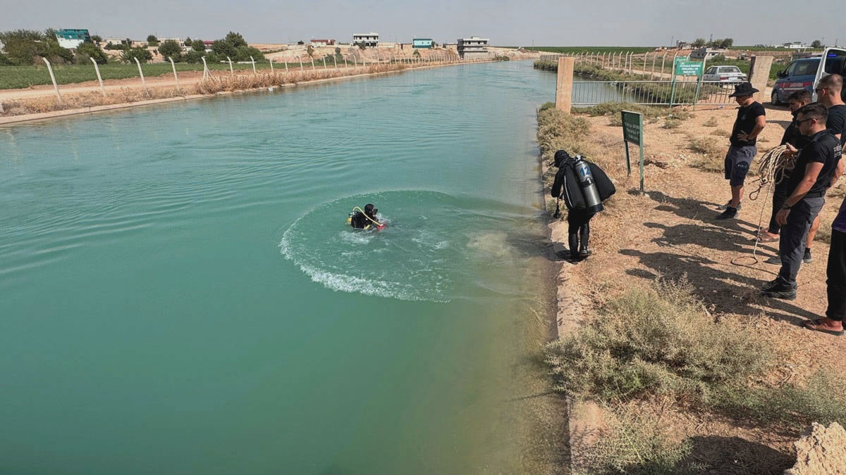 Şanlıurfa'da sulama kanalına giren 18 yaşındaki genç kayboldu