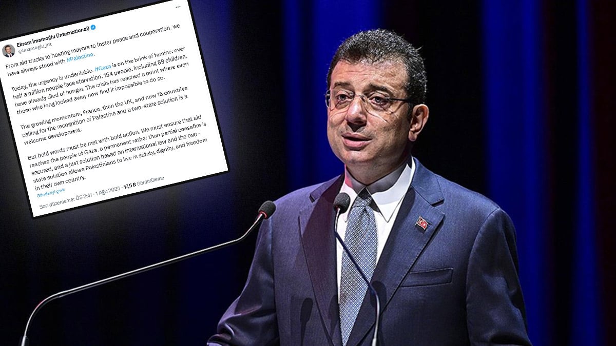 İmamoğlu’ndan uluslararası "Gazze" çağrısı: “Cesur sözler, cesur eylemlerle desteklenmeli”