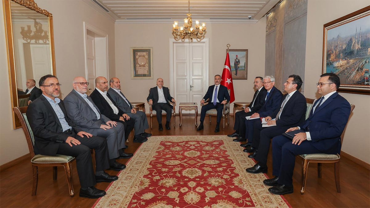Hakan Fidan, Hamas heyetiyle İstanbul’da görüştü