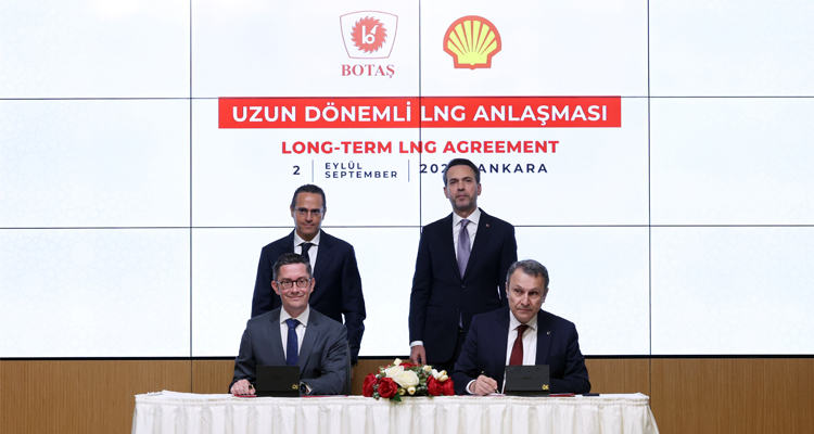 BOTAŞ'tan Shell ile 10 yıllık LNG anlaşması