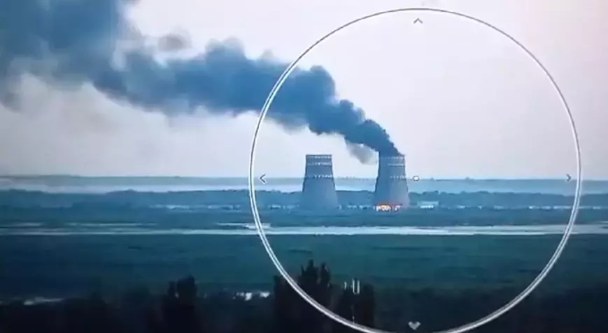 Ukrayna'daki nükleer tesis çevresinde patlama meydana geldi!