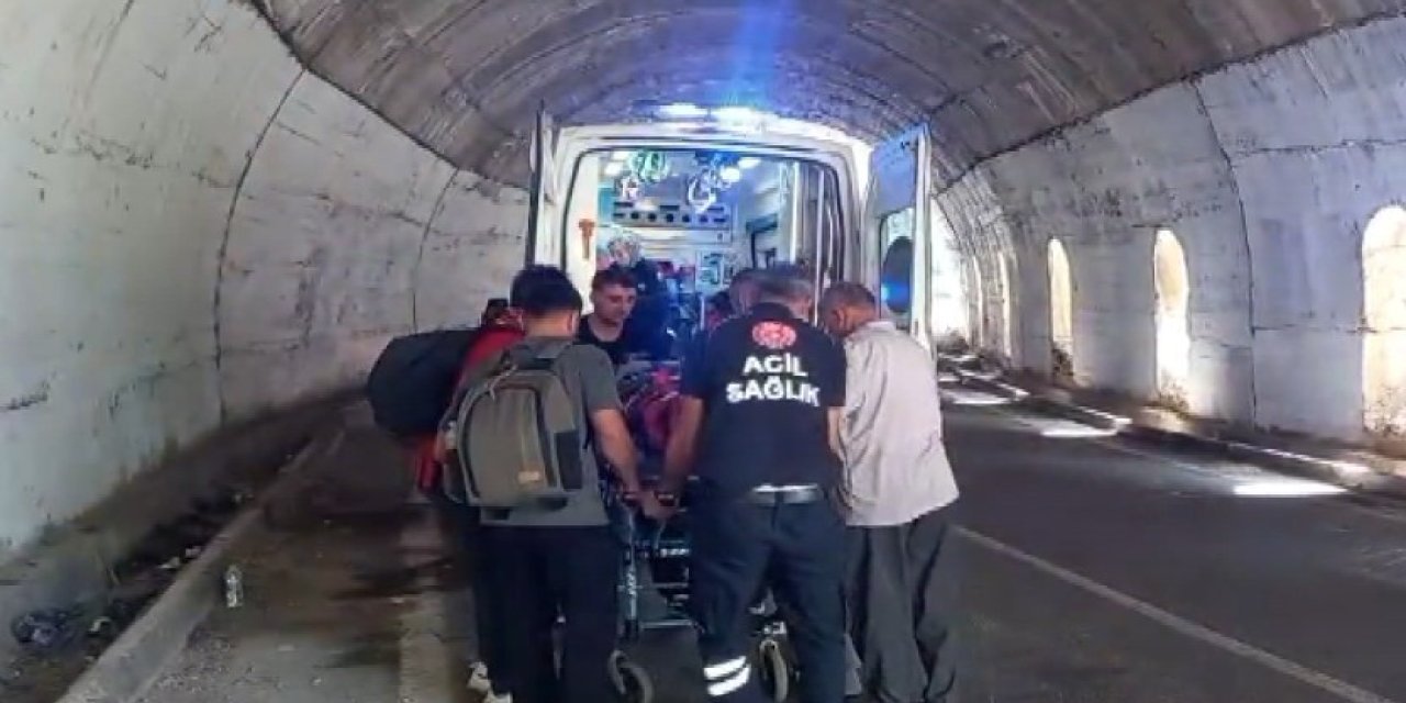 Tünelde feci kaza