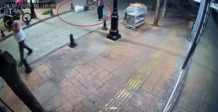 Amca yeğenini öldürdü! Korkunç görüntü