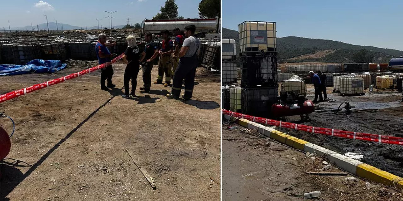 Kaçak akaryakıt alanında patlama: 16 araç hasar aldı