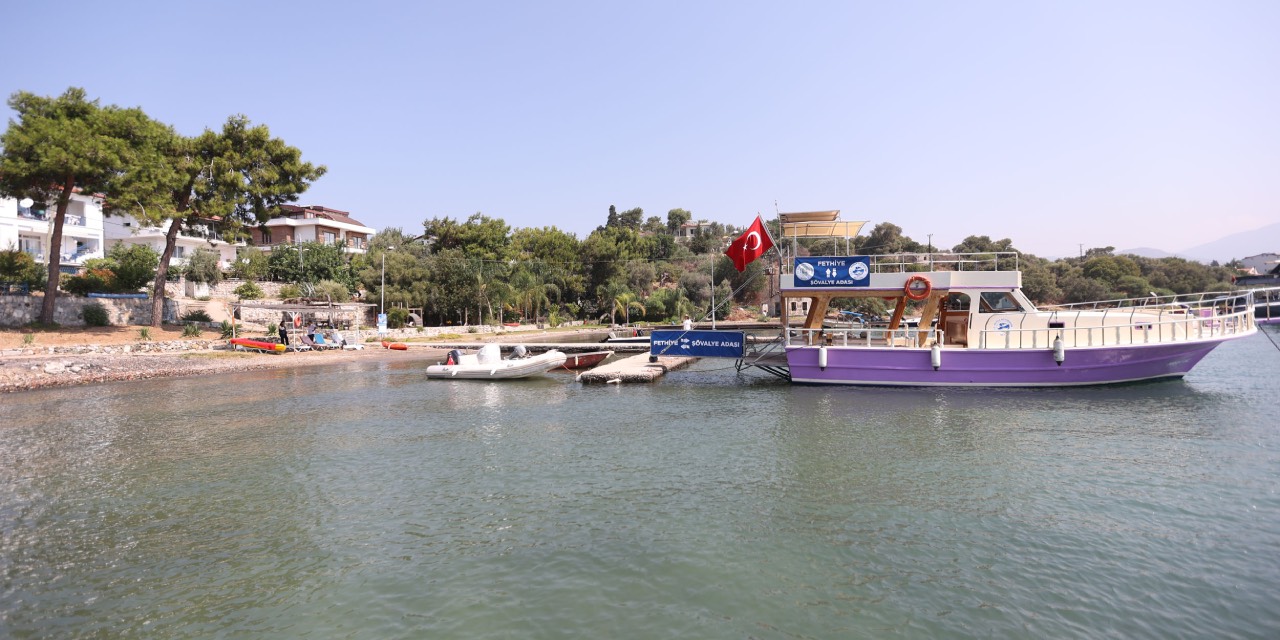 Fethiye-Şövalye Adası yolcu motoru seferleri başladı