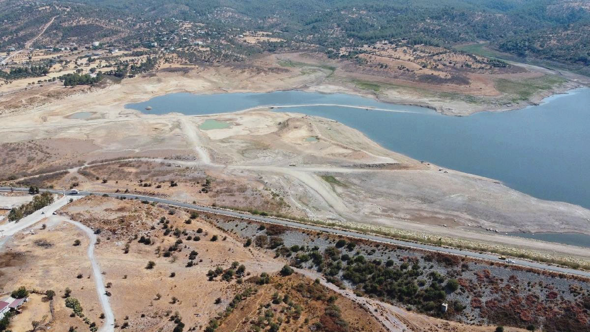 Bodrum'a su sağlayan barajlarda doluluk kritik seviyelerde