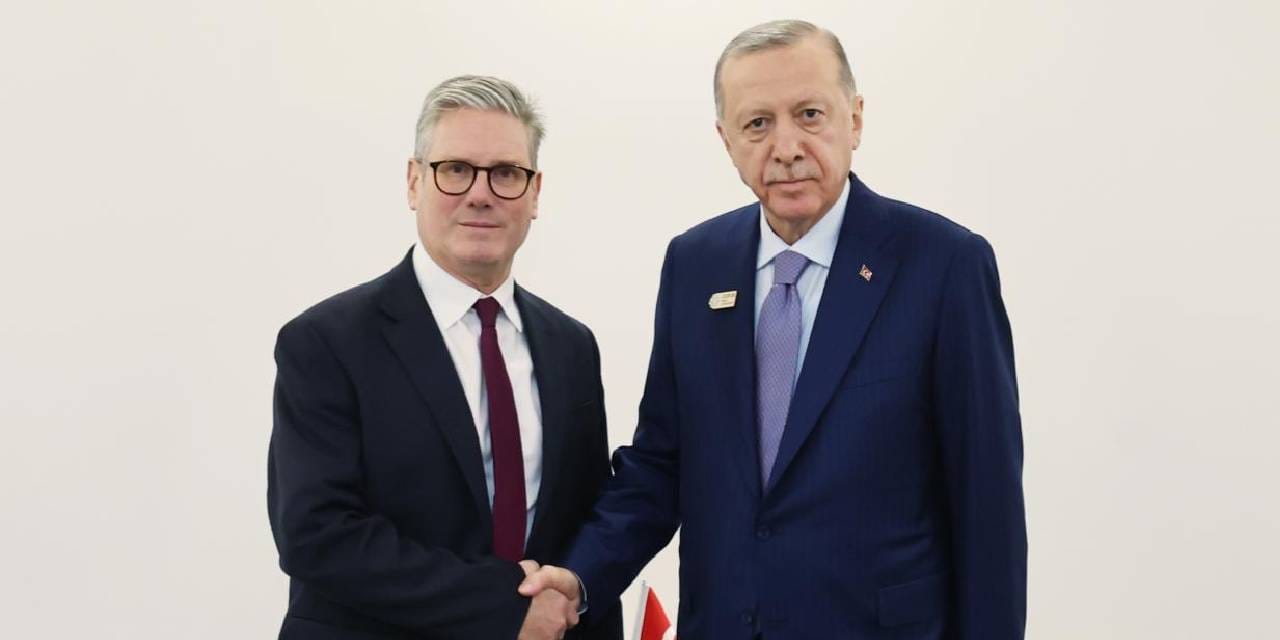 Erdoğan, İngiltere Başbakanı Starmer ile görüştü