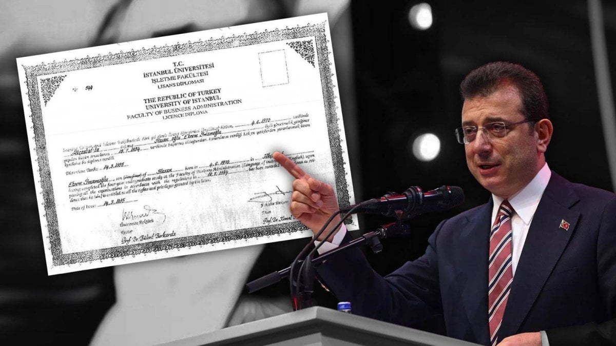 İmamoğlu'ndan sahte diploma skandalına tepki: "Tek dertleri benim diplomam"