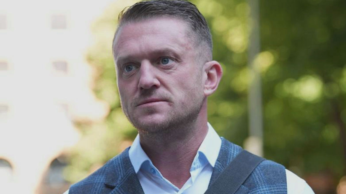 Britanya'da aşırı sağcı Tommy Robinson gözaltına alındı