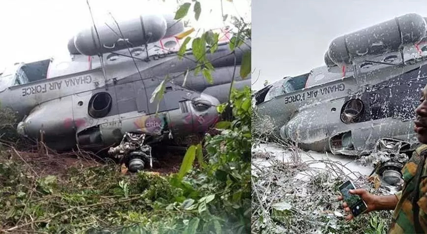 Gana’da helikopter düştü: İki bakan hayatını kaybetti