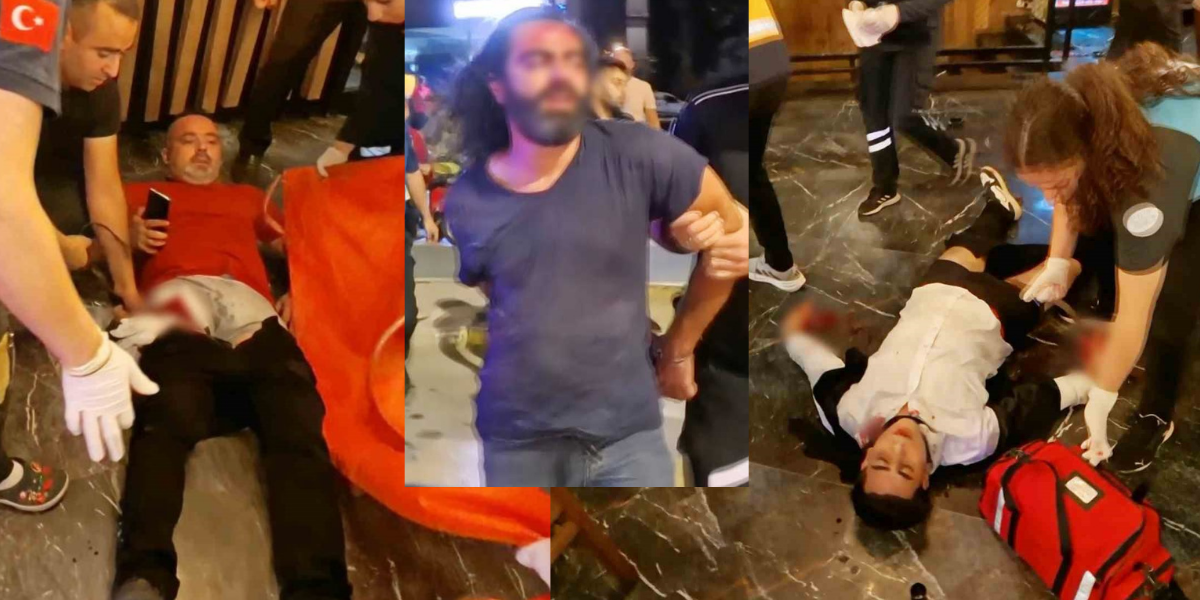 Eski koca dehşet saçtı! Restoran basıp önüne geleni bıçakladı