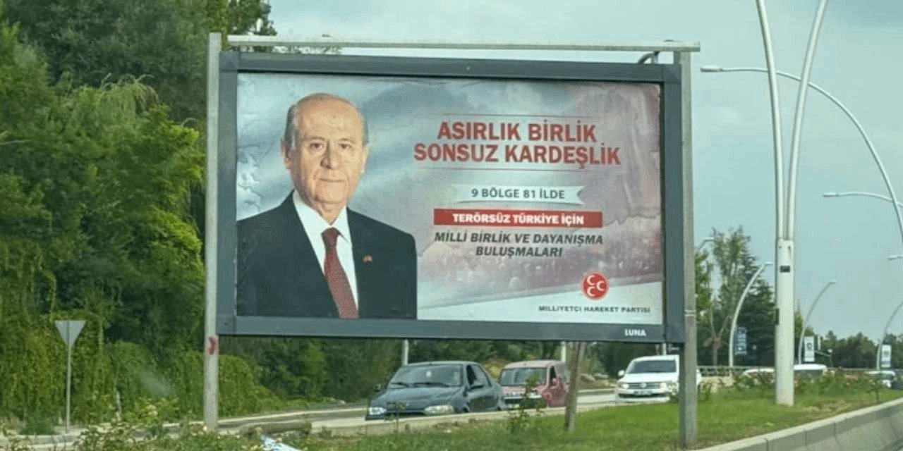 MHP'den tepki toplayan '9 bölge' afişine yanıt