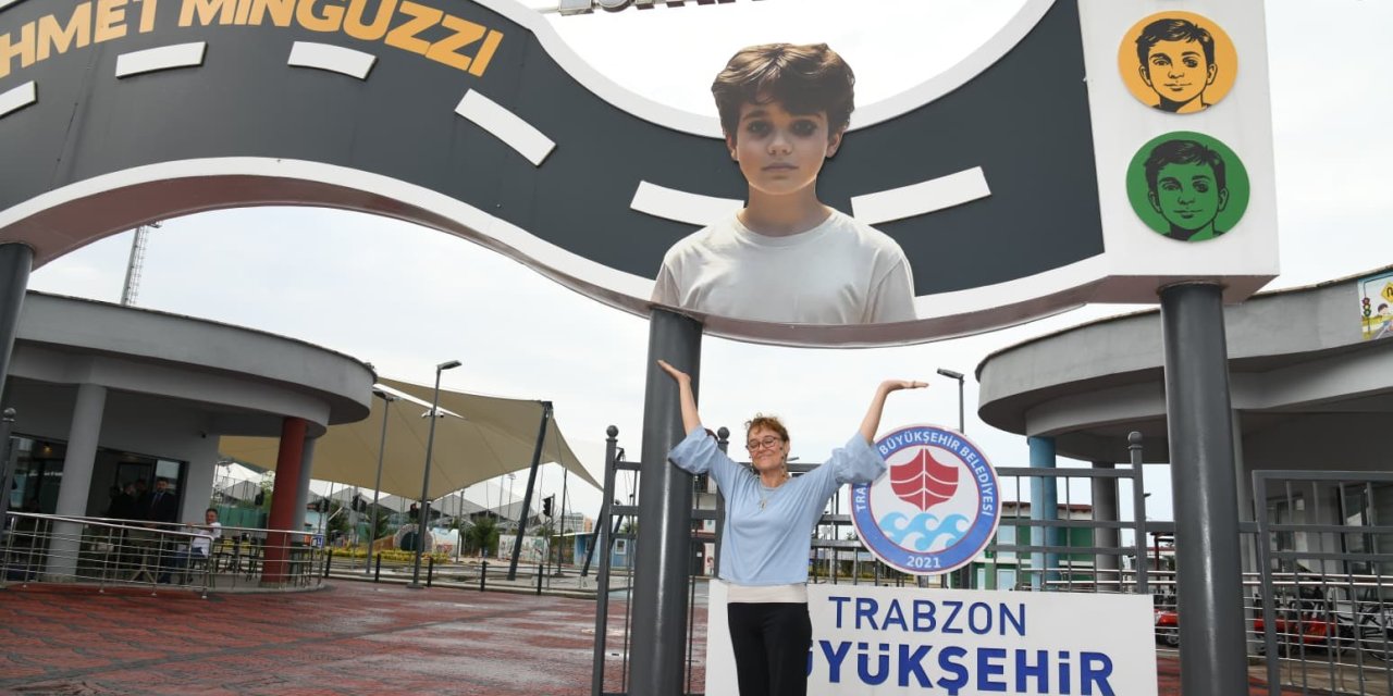 Anne Minguzzi’yi gözyaşlarına boğan sürpriz: Evladının adı Trabzon’da ölümsüzleşti