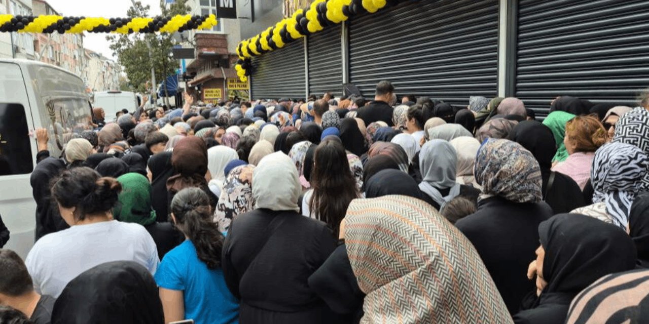 İstanbul'da ucuzluk ve indirim izdihamı! Kepenkleri yumrukladılar
