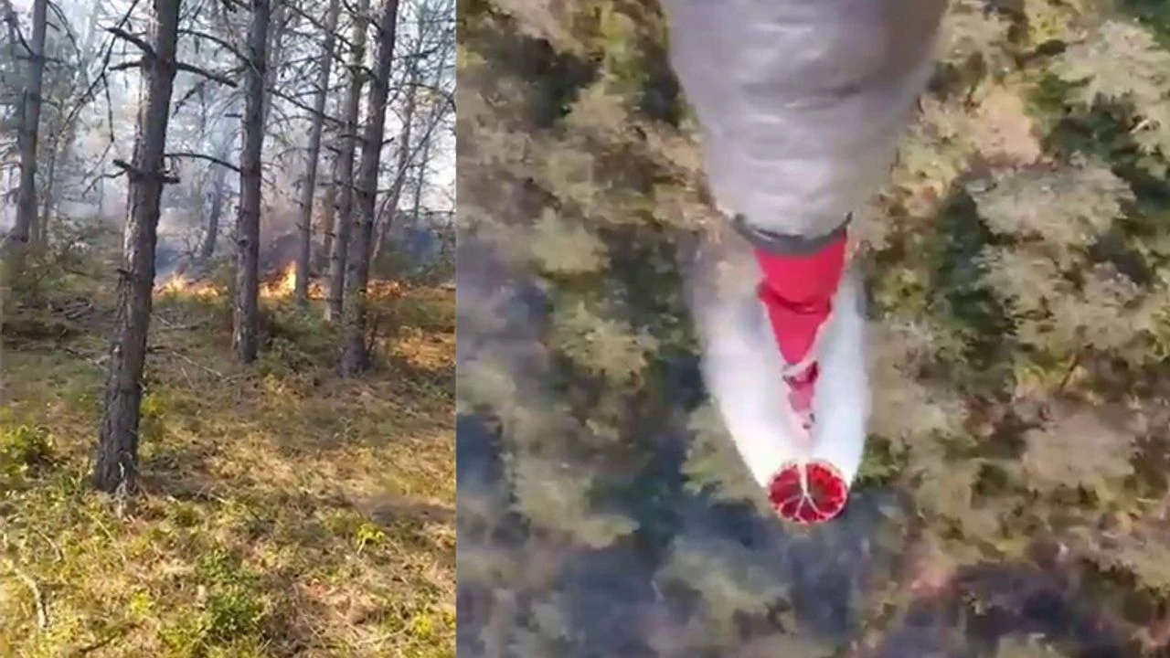 Sinop'ta orman yangını kabusu: 1 köy tahliye edildi