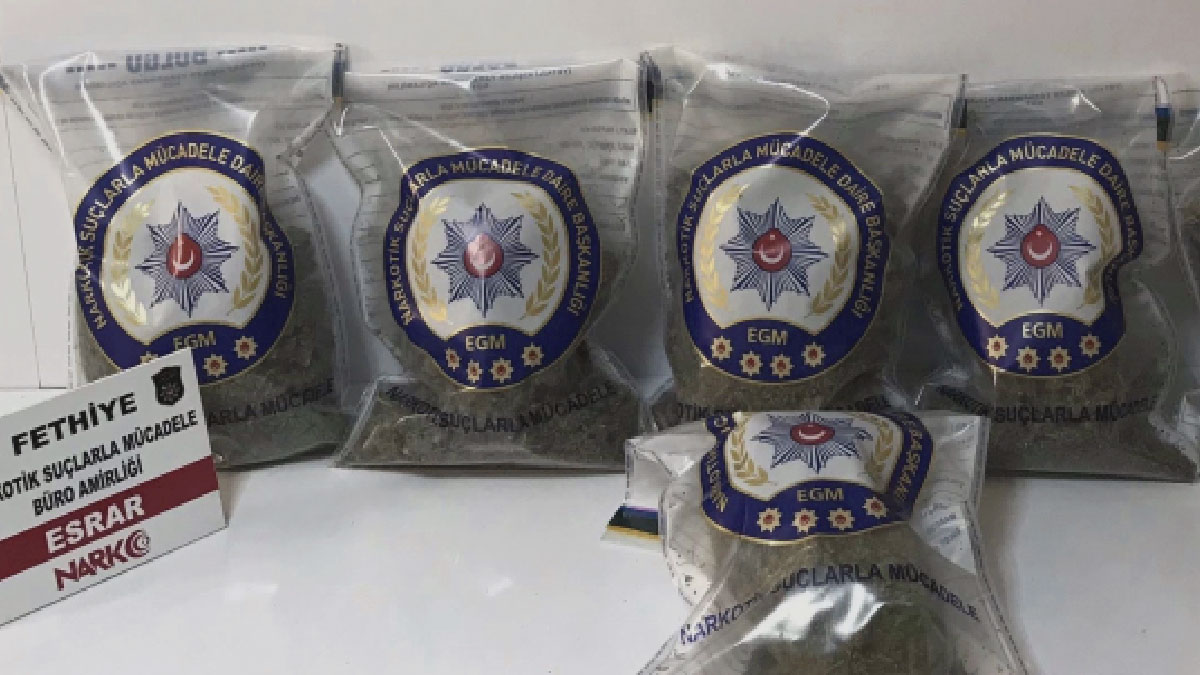 Muğla'da uyuşturucu operasyonu: 3 tutuklama