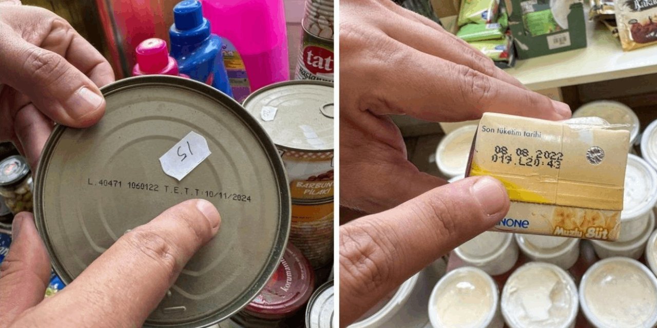 3 yıl önce tarihi geçmiş ürünleri vatandaşlara satacaklardı! Tam 500 tanesi ele geçirildi