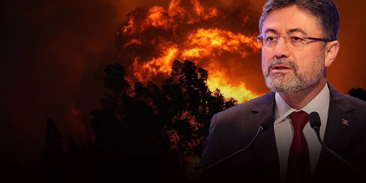 Bakan Yumaklı'dan orman yangınlarıyla ilgili flaş açıklama