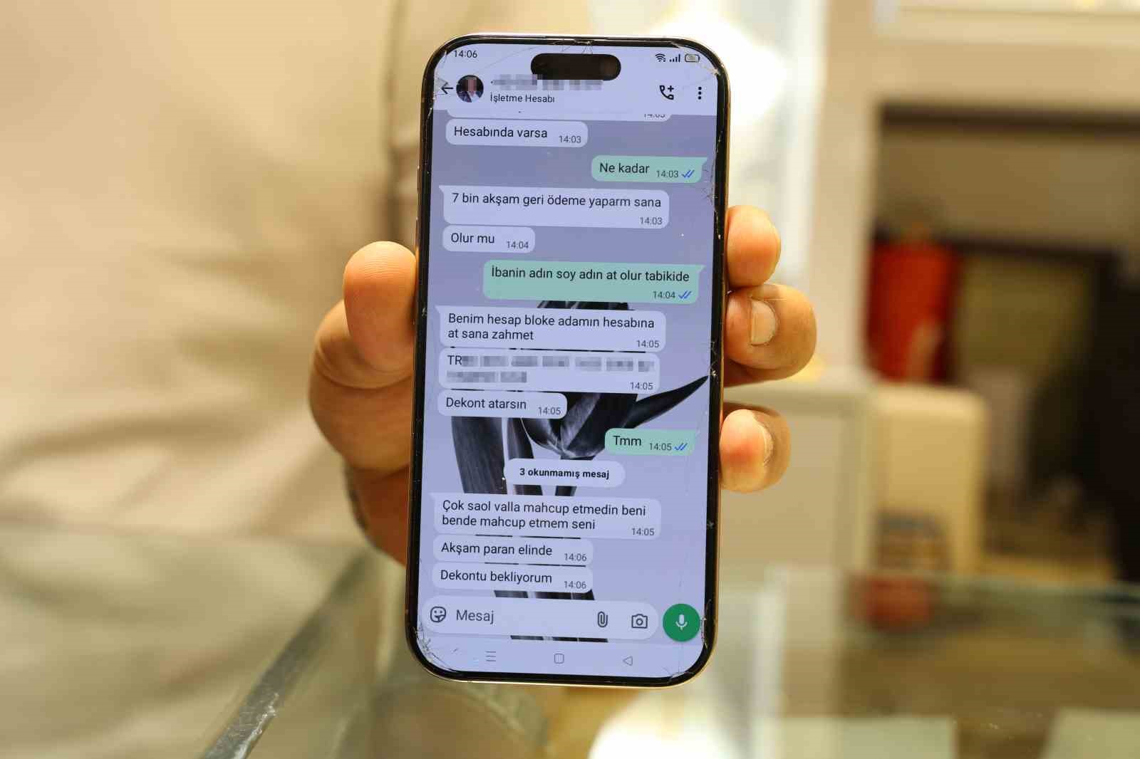 WhatsApp üzerinden kuyumcu dolandırıcılığı! Yakayı ele verdi