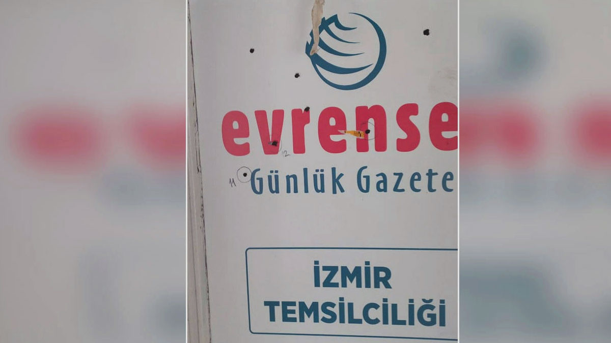 Evrensel'in İzmir Temsilciliği'ne silahlı saldırı