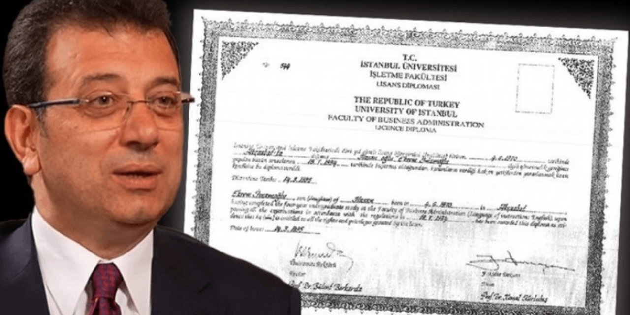 İmamoğlu ile birlikte diplomaları iptal edilen 28 kişi hakkında YÖK'ten karar