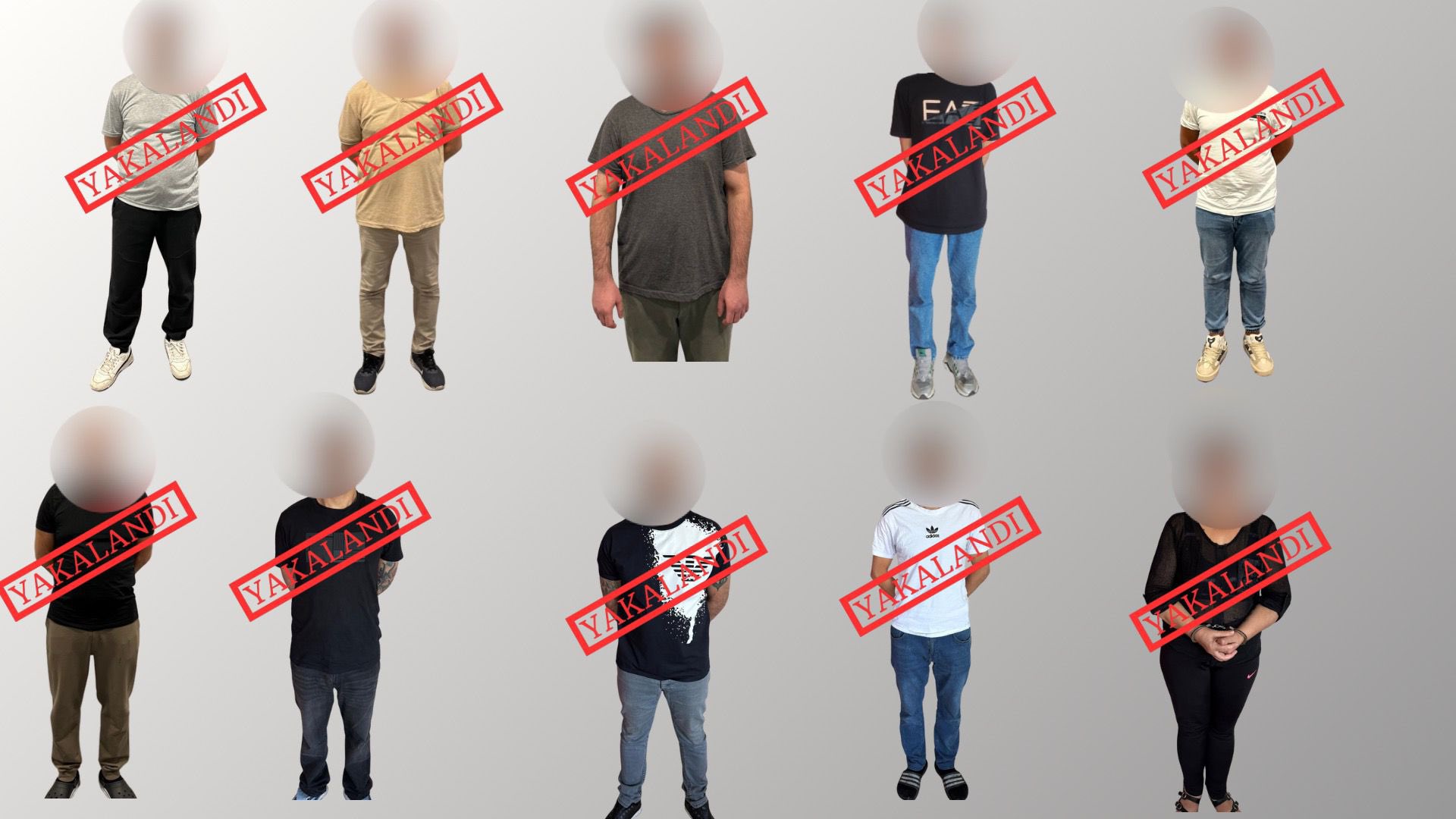 Kırmızı bültenle aranıyorlardı! 10 firari suçlu Türkiye’ye getirildi