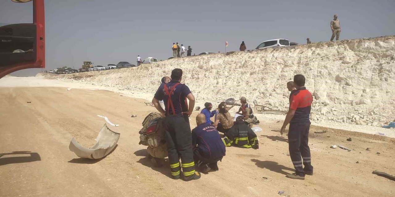 Mardin'de feci kaza: 1 ölü 6 yaralı