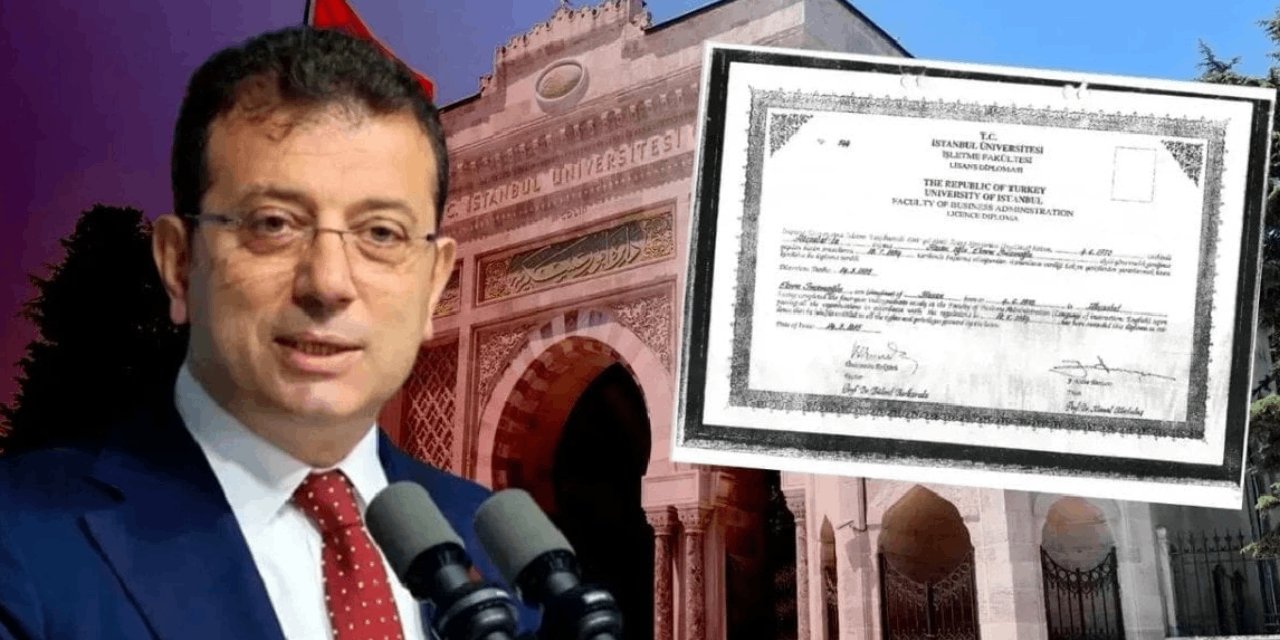 İmamoğlu'nun iptal edilen diplomasında gelişme