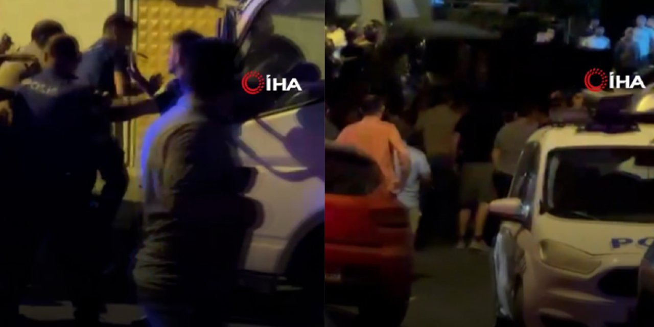 İstanbul'da dehşet: Silahlar ateşlendi! Polis bile ayıramadı