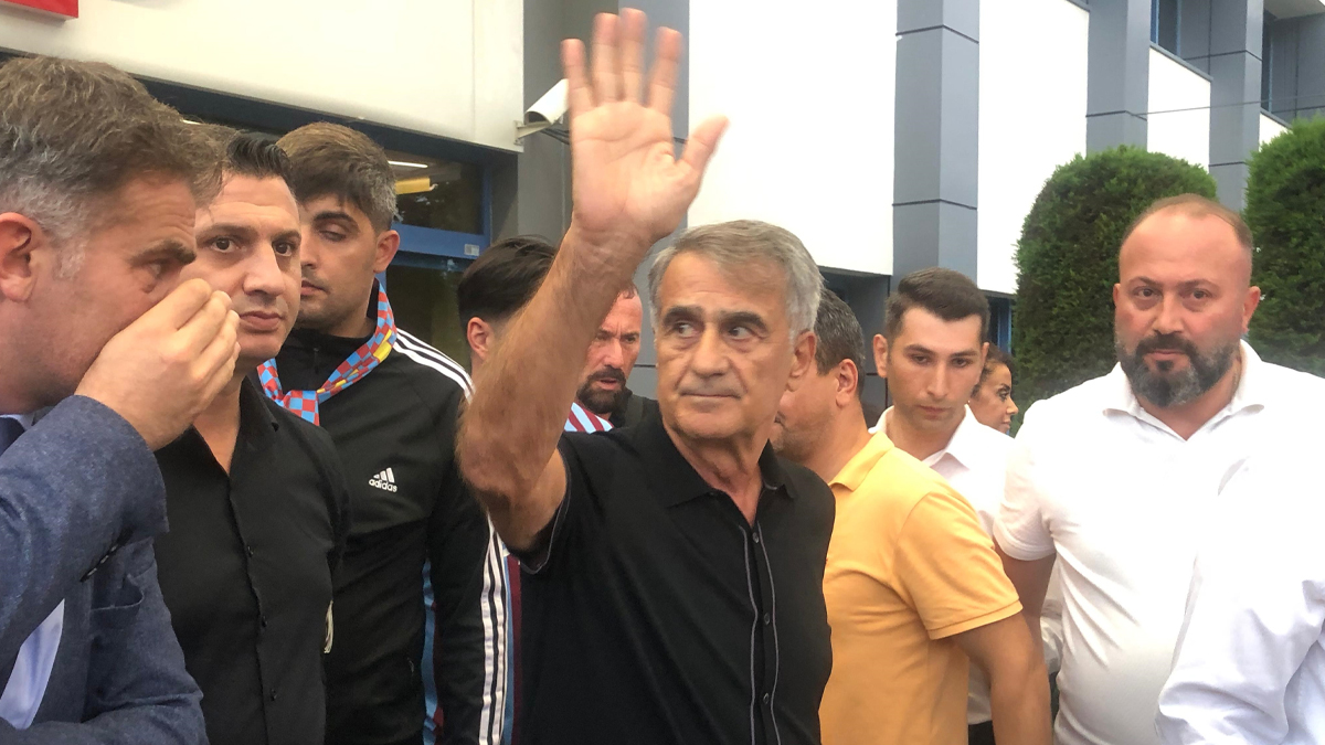 Şenol Güneş Trabzonspor’da görevine başladı