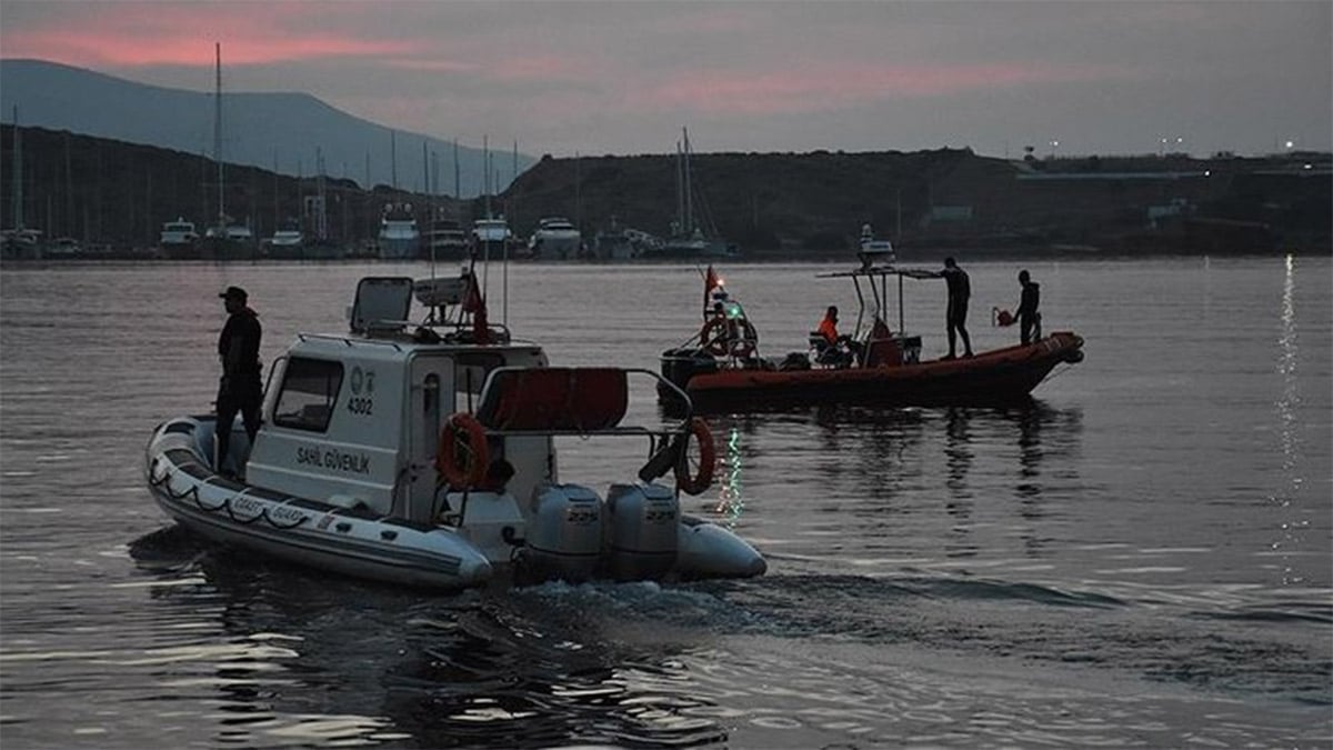 Muğla’da fiber tekne battı: 2 çocuk kayıp