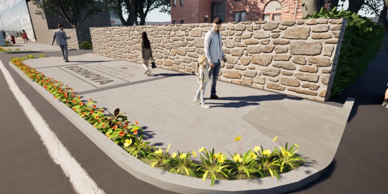 İzmir’de bir ilk: Bornova’da bordür döşemede yeni teknoloji