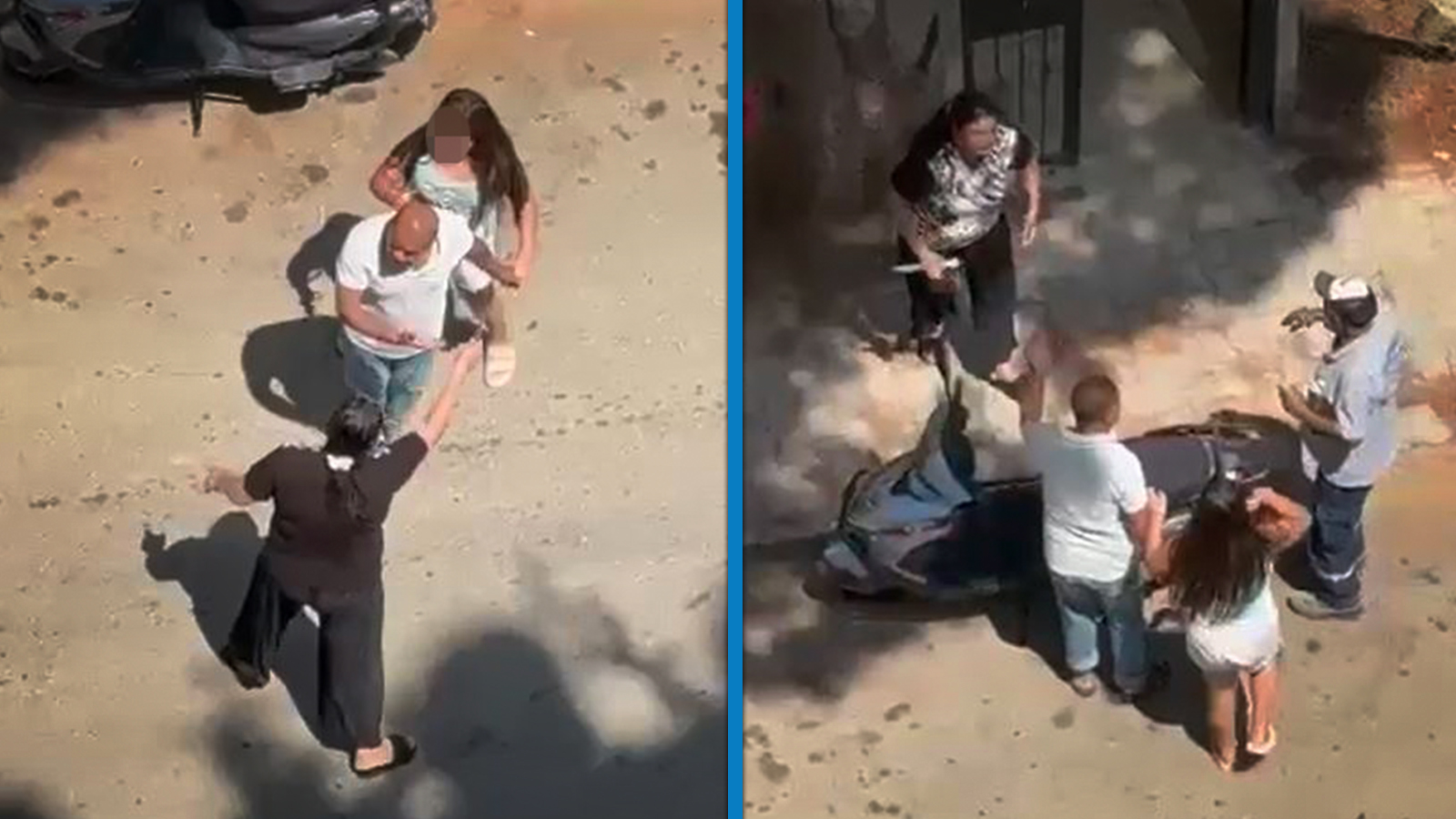 Adana'da dehşet! 11 yaşındaki kızına bıçakla saldırdı mahalleli seferber oldu