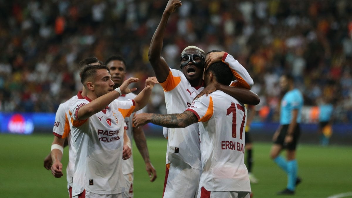 Galatasaray, Kayserispor deplasmanında gol fırsatı vermeden kazandı