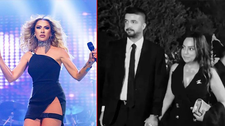 Yılın düğününe Ebru Gündeş kocasıyla el ele geldi! Gözler Hadise'yi ararken paylaşım gecikmedi!