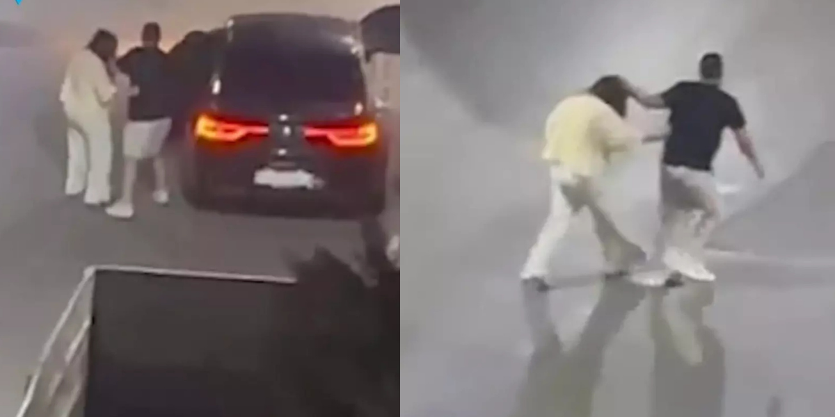 İstanbul'da sokak ortasında kadını darp etti! Saçlarından tutup sürükledi